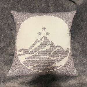 ACOTAR throw Pillow - 12x12 approx size.